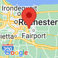 Map of East Rochester, NY US